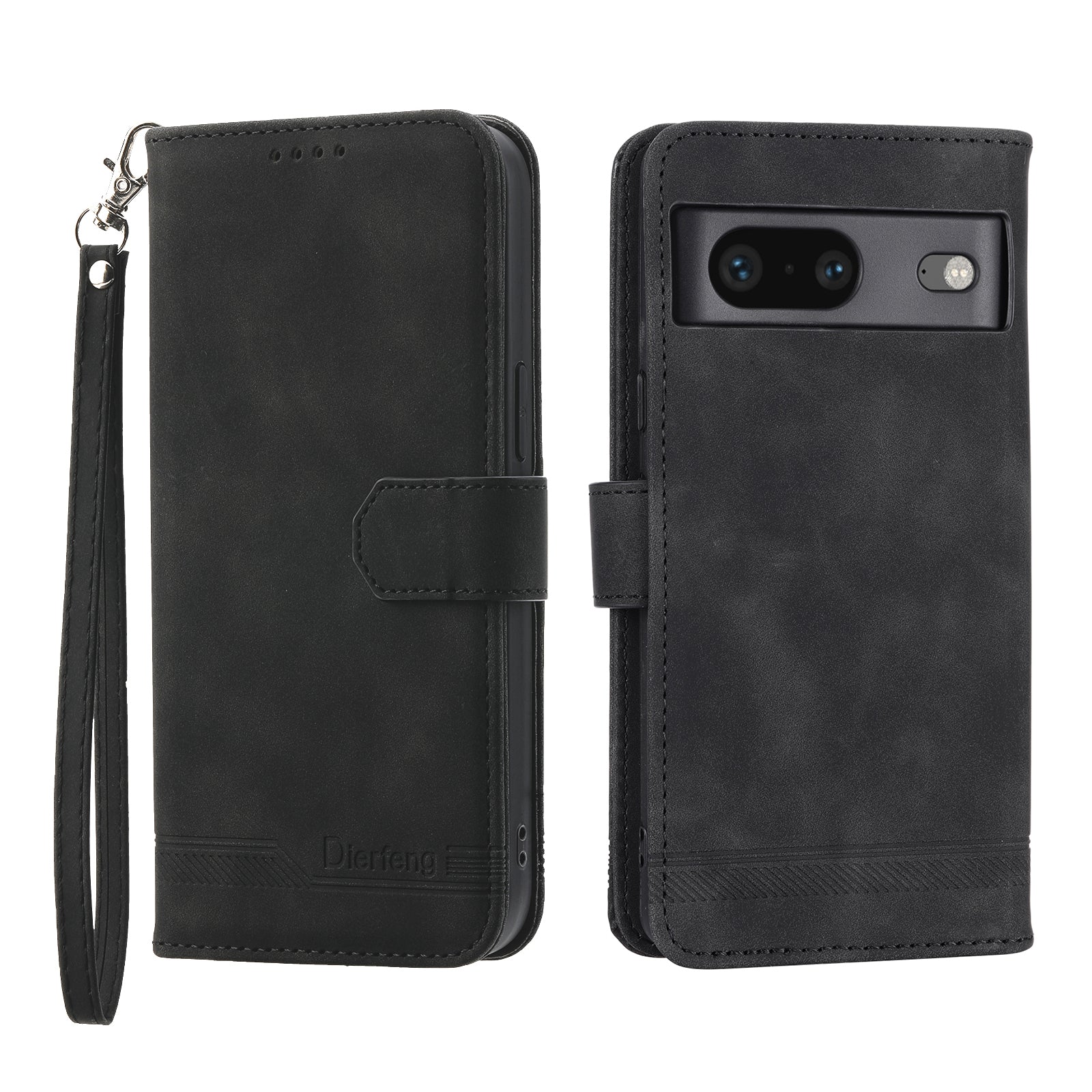 DIERFENG for Google Pixel 7 5G Shockproof Phone Case DF-03 Flip Leather Cell Phone Cover Stand Wallet DIERFENG for Google Pixel 7 5G Shockproof Phone Case DF-03 Flip Leather Cell Phone Cover Stand Wallet